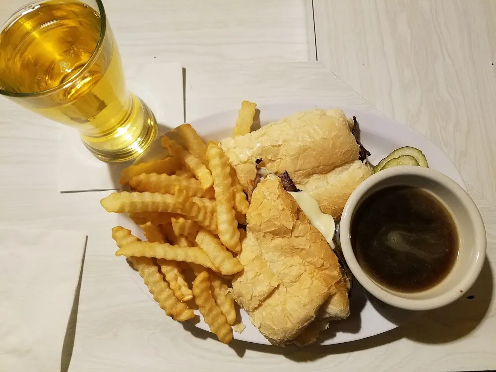 French Dip and Fries