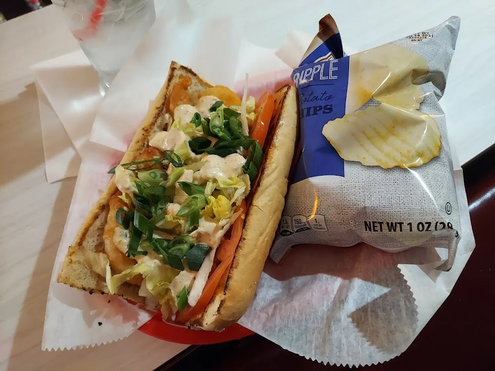 Fried Shrimp PO' Boy